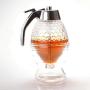 Squeeze Bottle Honey Jar Container Bee Drip Dispenser Kettle Storage Pot Stand Holder Juice Syrup Cup Kitchen Accessories,