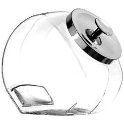 Anchor Hocking 1-Gallon Penny Candy Jars with Chrome Lid, Set of 4