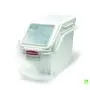 Rubbermaid Commercial Shelf Ingredient Bin with Scoop, 100-Cup Capacity, White, FG9G5700WHT Rubbermaid Commercial Shelf Ingredient Bin with Scoop, 100-Cup Capacity, White, FG9G5700WHT