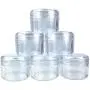48 Stück Klare Röhrchen mit Schraubverschluss – 30 g / 30 ml (1 oz) für Reise-Toner, Feuchtigkeitscremes, Lotionen, Salben, Salben – BPA-frei