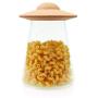 Suck UK SK STOREUFO1 UFO Food Containers with Lids | Cookie Jar | Glass Pantry Storage, One Size,