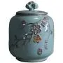 Contenants en céramique pour céréales, pots à biscuits avec couvercle, grands contenants de rangement alimentaires étanches pour l'organisation de placards, farine, riz, bonbons, 1,6L, 18x15cm (Style3) Contenants en céramique pour céréales, pots à biscuits avec couvercle, grands contenants de rangement alimentaires étanches pour l'organisation de placards, farine, riz, bonbons, 1,6L, 18x15cm (Style3)