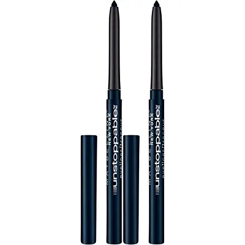 Maybelline Unstoppable Eyeliner, Onyx, 2 Cils Maybelline Unstoppable Eyeliner, Onyx, 2 Cils