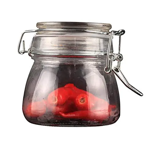1PK (150ml/5oz) Airtight Glass Canister with Lids and Preserving Seal Wire Clip Food Storage Jar Beauty Care Skin Cream Pot Refillable Travel Makeup Sample Vials Bottle For Essence Essential Oil 1PK (150ml/5oz) Airtight Glass Canister with Lids and Preserving Seal Wire Clip Food Storage Jar Beauty Care Skin Cream Pot Refillable Travel Makeup Sample Vials Bottle For Essence Essential Oil