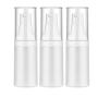 Mild East 3pcs 20ml Sterile Airless Pump Bottle with Funnel Easy to Carry and Fill Matte Lotion Bottles For Travel