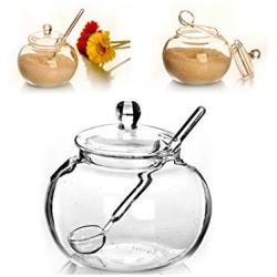 Household Transparent 250ml Glass Jar Candy Spice Organizer Compatible For Chicken Cooking Sugar Bowl Clear Candy Cylinder Jar Transparents