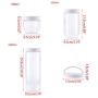 Xdodnev 1 Pcs Kitchen Transparent Food Storage Container with Lids Sealing Pot Cereal Grain Bean Rice Sealed Plastic Milk Powder Jar