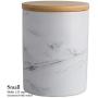 DII CAMZ38970 White Marble Ceramic Canister Set/3