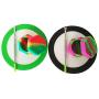 SZBS A Set Silicone Round Mat 26ml Container Hexagon Honeycomb Container Wax Oil Container Concentrate Storage Container Wax Silicone Jar With a Metal Rod (Random color, 10)