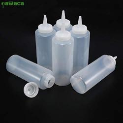 | Storage Bottles & Jars | Squeeze Bottle 6pcs Hot Sale Plastic 12Oz White Cover with Hole Durable Storage Jar for Spice Sauce Oil Condiment Storage Bottle | by HUDITOOLS | 1 PCs