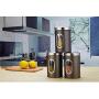 KXDAR Coffee Canister, Tea Container, Seal Coffee Storage Food Storage Jars Stainless Steel, Sugar Vacuum Tins (Set 1 Pcs/Set 3 Pcs),1Pcs