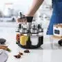 DUDDP Lagerregal Spice Rack Sets Spice Racks Preis Gläser Behälter Küchen Rotationsregal, Aufbewahrungsboxen Gewürzbehälter Regal – Multifunktionales Regal für Küche, Aufbewahrung – Regal
