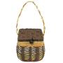 Woven Food Storage Container with Lid - Kitchen Pantry Canisters - Candy, Cookie, Rice and Spice Jars - Sugar or Snacks Container - Square