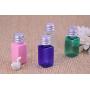 12PCS 10ml/0.3oz Clear Plastic Bottle Tube Empty Refillable Travel Makeup Sample Packing Storage Container Pot Jar Vial Dispenser with Aluminum Cap for Facial Cream Shampoo Shower Gel Lotion