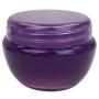 Beauticom 36 Pieces 10G/10ML Purple Frosted Container Jars with Inner Liner for Makeup, Creams, Cosmetic Beauty Product Samples - BPA Free