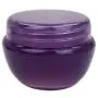 Beauticom 24 Pieces 10G/10ML Purple Frosted Container Jars with Inner Liner for Lotion, Toners, Lip Balm, Makeup Samples - BPA Free