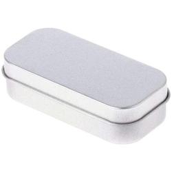 Milue Portable Metal Lip Small Storage Box Case Organizer For Money Coin Candy Keys