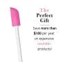 The Spatty, Last Drop Beauty Spatula, 12'', Pink, Reusable, Flexible, As Seen On Shark Tank The Spatty, Last Drop Beauty Spatula, 12'', Pink, Reusable, Flexible, As Seen On Shark Tank
