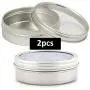 2 Stück Klarsicht Deckel für 20 oz Gläser mit Verschluss – Zeigt Ihre Inhalte!
