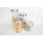 Glasbehälter-Set Beehive 4-teilig mit Edelstahl-Luftdichtverschluss – Home Basics