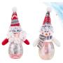Vosarea Christmas Candy Gift Box Party Candy Sweet Jar Xmas Candy Gift Jar with Doll