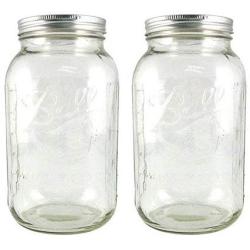 Ball Half-Gallon Jars, Wide Mouth, Set of 2