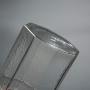 Brief Glass Tea Storage Jar Office Flower Tea Seal Cans With Lid Coffee Beans Sugar Tanks Canister,A