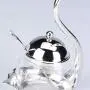 Zinc Alloy Kitchen Spice Seasoning Bottle Swan Design Sugar Salt Coffee Storage container Tank with Spoon Kitchen Cooking Tools Condiment bottles Zinc Alloy Kitchen Spice Seasoning Bottle Swan Design Sugar Salt Coffee Storage container Tank with Spoon Kitchen Cooking Tools Condiment bottles