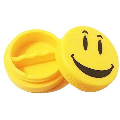 Divider Pro Medium 1.5" Divided Silicone Puck Container (Smile Emoji)