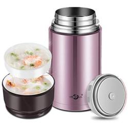 Thermos for Hot Food,Soup Thermos for Kids Adults,Thermos Lunch Box  21oz,Thermos Water Bottle,Thermos Stainless Steel,Vacuum Insulated Food Jar  for