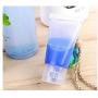 12PCS 100ML 3.4OZ Empty Transparent Refillable Plastic Soft Tube Makeup Container for Shampoo Cleanser Shower Gel Body Lotion Bottle Jars