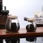 BESTONZON Mushroom Shape Glass Jar with Airtight Seal Bamboo Lid Grain Canister Sealed Food Storage Container for Loose Tea Coffee Bean Cookies(800ml) BESTONZON Mushroom Shape Glass Jar with Airtight Seal Bamboo Lid Grain Canister Sealed Food Storage Container for Loose Tea Coffee Bean Cookies(800ml)