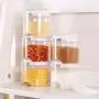 Gaoainn Easy to clean and Durable Kitchen Supplies 5 in 1 Kitchen Spice Jar Condiment Caster Storage Container Seasoning Sealed Box Gaoainn Easy to clean and Durable Kitchen Supplies 5 in 1 Kitchen Spice Jar Condiment Caster Storage Container Seasoning Sealed Box