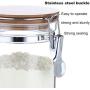 Storage Bottles Glass Container With Lid For Spices Confectioner Food Sundries Tea Coffee Sugar Sealed Kitchen Jar 600mlB151