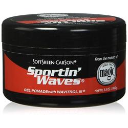 Sportin Waves Gel Pomade, 3.5 oz