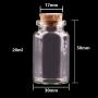 | Storage Bottles & Jars | 24pcs 305017mm 20ml Mini Glass Wishing Bottles Tiny Jars Vials With Cork Stopper wedding gift | by HUDITOOLS | 1 PCs