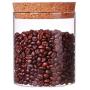 WANGLX ST Glass Storage Jar Wood Lid Food Storage Tank Good Sealing Heat-Resistant Borosilicate Glass Sealed Cans Dried Fruit Sealed Bottle