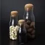 Bouteilles de Stockage en Verre de 3 Tailles Scellées, Compatible pour Contenants de Produits en Gros avec Bouchon, Idéal pour les Épices, les Conserves, Organisateur de Boîtes, 150ml Bouteilles de Stockage en Verre de 3 Tailles Scellées, Compatible pour Contenants de Produits en Gros avec Bouchon, Idéal pour les Épices, les Conserves, Organisateur de Boîtes, 150ml