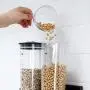 Conteneurs de Rangement pour Boîtes d'Aliments 1-2L, Seaux, Fixation Murale - Distributeur d'Épices Divers, Pot à Visser Étanchéifié avec Tasse et Base. Conteneurs de Rangement pour Boîtes d'Aliments 1-2L, Seaux, Fixation Murale - Distributeur d'Épices Divers, Pot à Visser Étanchéifié avec Tasse et Base.