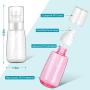 Spray Bottles, 3 Pack 2oz Small Spray Bottle, Empty Spray Bottles, Plastic Spray Bottle, Travel Size Bottles for Cleaning Solutions, Perfume, Essential Oils, Refillable Mister Spray Bottle