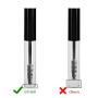 GTHER 10PCS 10ML Empty Mascara Tube Bottle with Eyelash Wand & Rubber Inserts & Funnels Set for Castor Oil/Eyelash Growth Oil, DIY Mascara Eyelash Cream Container with Cap, Black