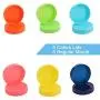 6 Pièces Assorties Couvercles Plastiques Réguliers pour Bouteilles Mason Jars, Caps de Conservation Alimentaire 6 Pièces Assorties Couvercles Plastiques Réguliers pour Bouteilles Mason Jars, Caps de Conservation Alimentaire