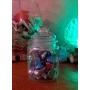 Backwoods Lighting LLC Glass Candy Jar 8oz Behälter mit Dichtungslid Lebensmittelbehälter dekorative Glasbehälter