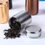 Tea Caddy Mini Aluminum Storage Boxes Sealed Coffee Cans Tea Portable Container Storage Bottles Jars,M,B