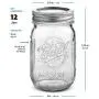 Ball Mason Jars 16 oz/Pint - 12 Regular Mouth Jars with Airtight lids & Bands - For Canning, Fermenting, Pickling - Beverages & Jar Decor. Microwave & Dishwasher Safe, Toxin Free.+ SEWANTA Jar Opener Ball Mason Jars 16 oz/Pint - 12 Regular Mouth Jars with Airtight lids & Bands - For Canning, Fermenting, Pickling - Beverages & Jar Decor. Microwave & Dishwasher Safe, Toxin Free.+ SEWANTA Jar Opener