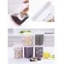 Boîte de Rangement Plastique Transparente pour Fruits, Légumes, Céréales, Thé, Boîtes à Graines, Contenant Hermétique pour Réfrigérateur - Organisateur de Cuisine Portable Boîte de Rangement Plastique Transparente pour Fruits, Légumes, Céréales, Thé, Boîtes à Graines, Contenant Hermétique pour Réfrigérateur - Organisateur de Cuisine Portable