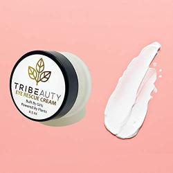 TRIBEAUTY Under Eye Cream Anti Aging | Plant Based Eye Cream for Dark Circles and Puffiness | Reduce Under Eye Bags, Wrinkles & Fine Lines | w/Shea Butter, Cocoa Butter, Aloe Vera + Arnica Cream