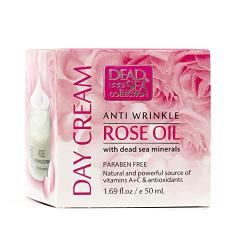 Dead Sea Collection Anti-Wrinkle Day Cream with Rose Oil 1.69 fl.oz.