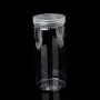 Contenant Rond en PET Transparent 6,4 cm OD avec Couvercle Scellé XISAOK Contenant Rond en PET Transparent 6,4 cm OD avec Couvercle Scellé XISAOK