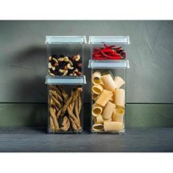 Guzzini (gutti-ni) Storage Jar Large Click & Fresh White 10x11xh17 X L ? /1150ml Large 16920211 